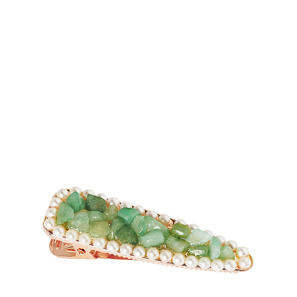crystallove CRYSTALLOVE Aventurine hair clip