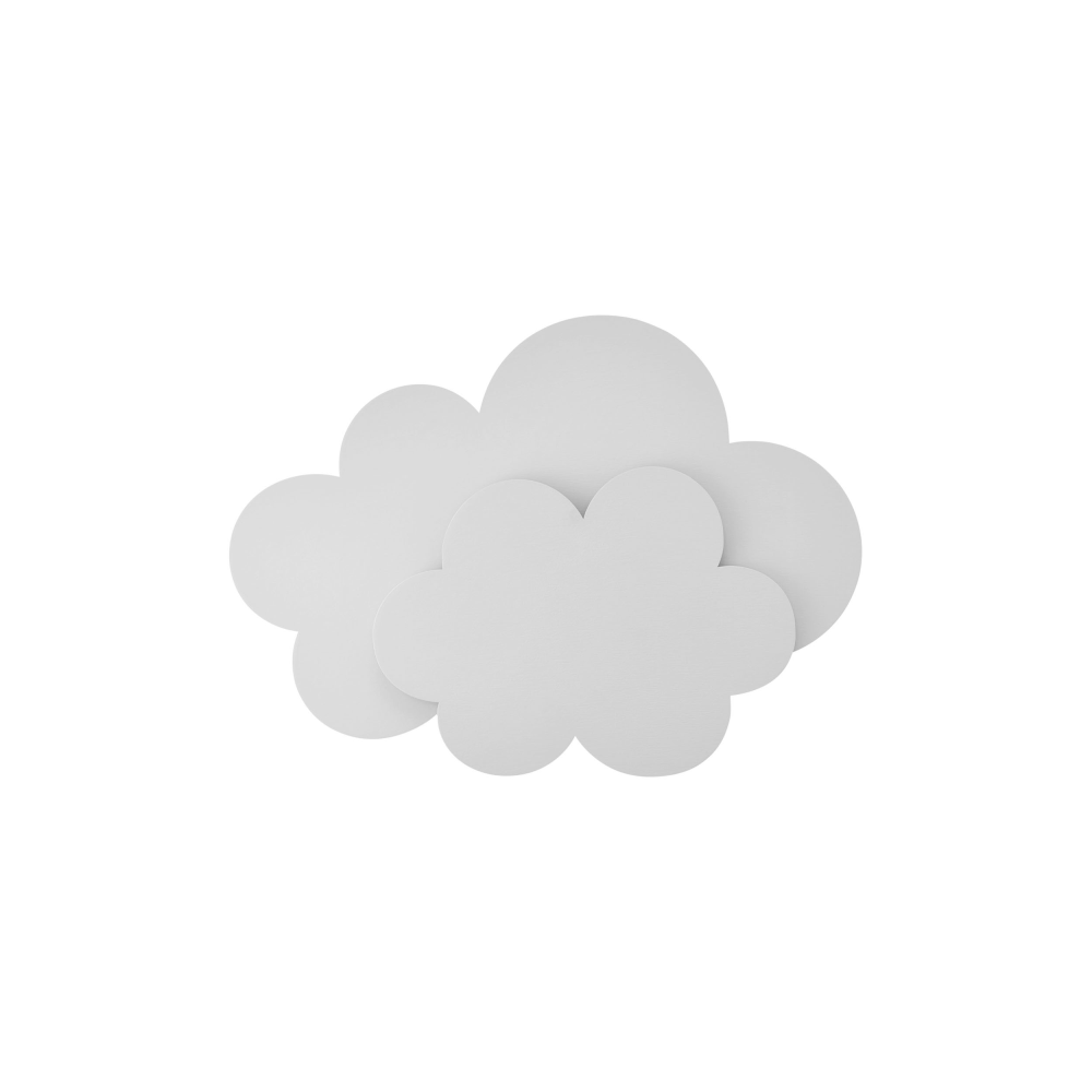 Wandleuchte Wolke weiß