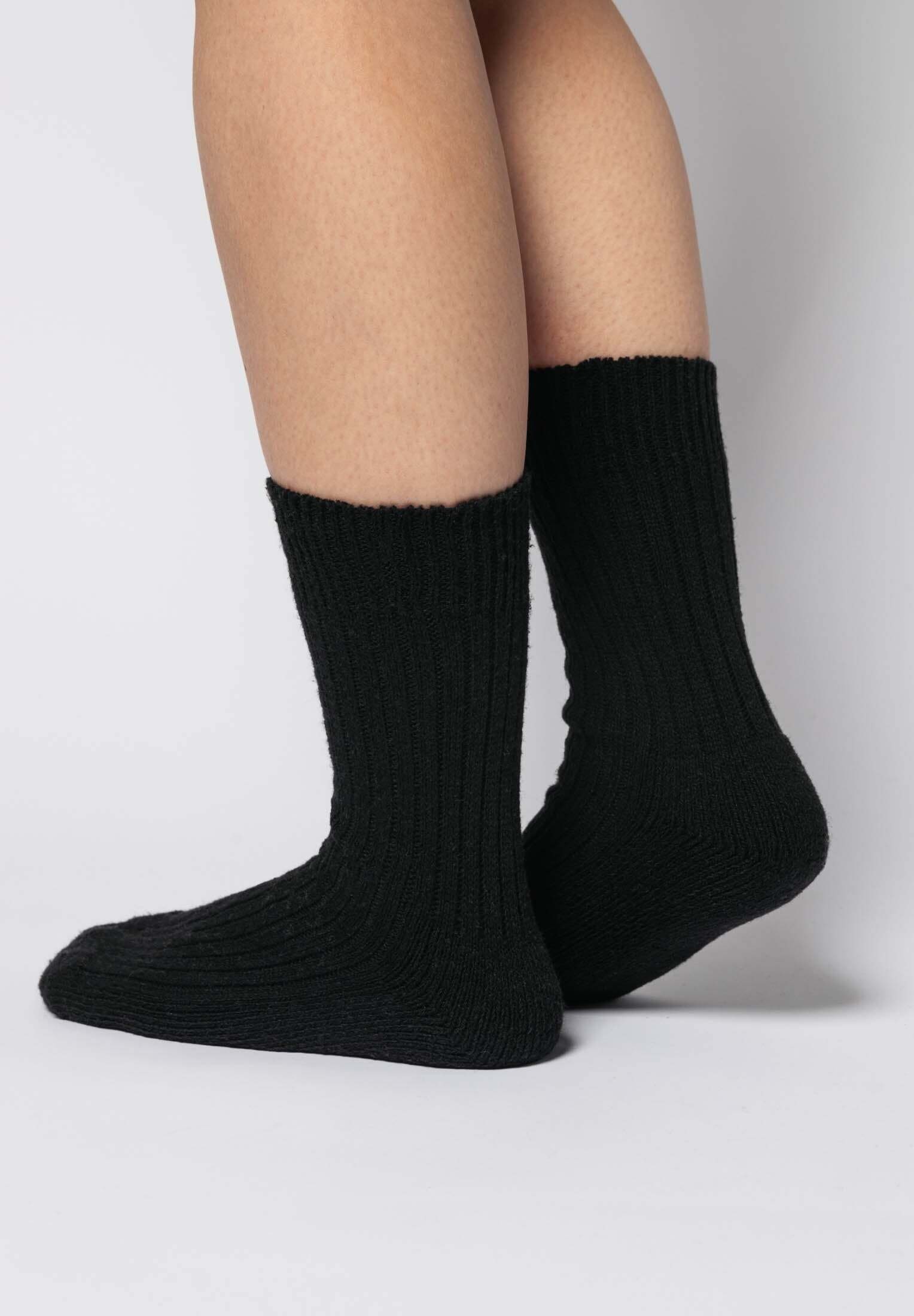 SNOCKS Thermosocken Wollsocken Damen Herren Wintersocken Stricksocken (2-Paar) aus warmem Material