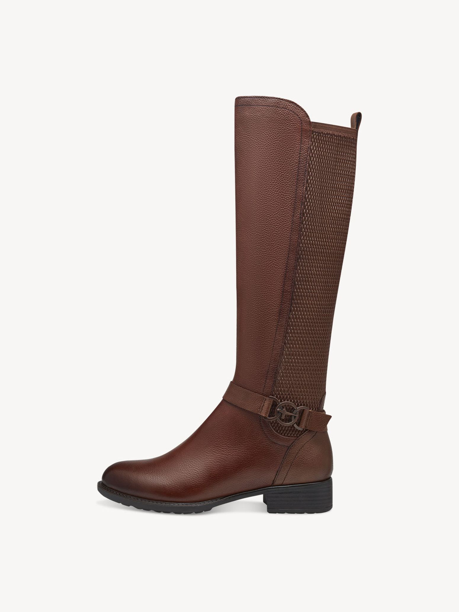 Bottes en cuir - marron