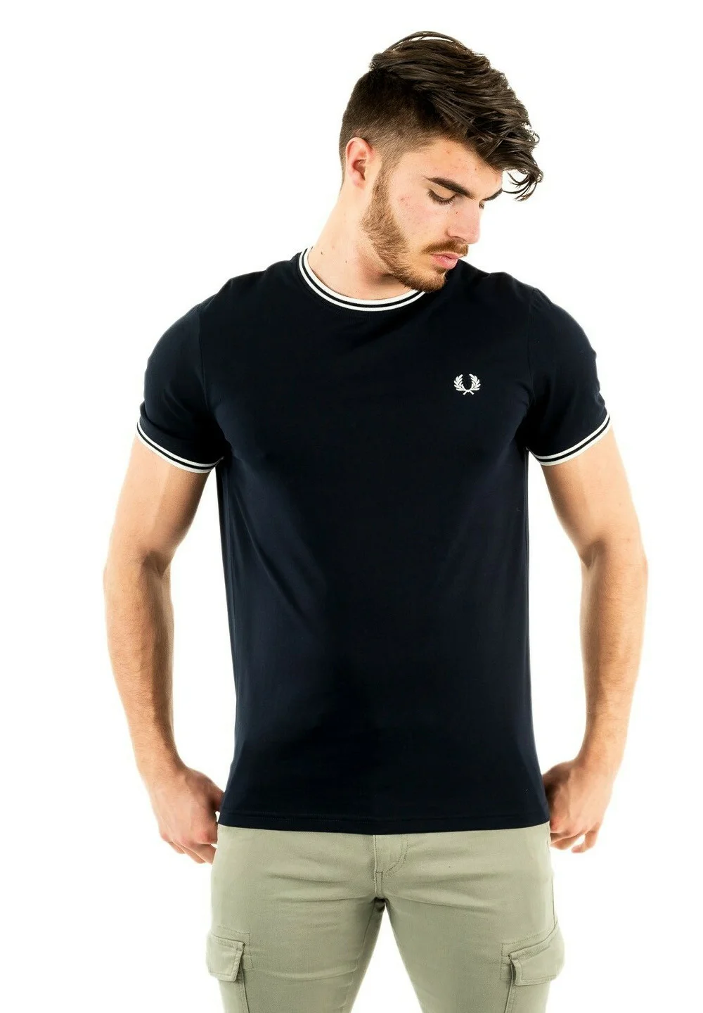 Camiseta estampada de Fred Perry