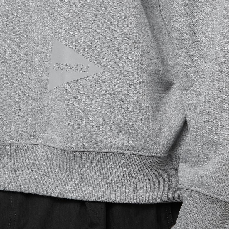 Gramicci x And Wander Print Sweatshirt grey