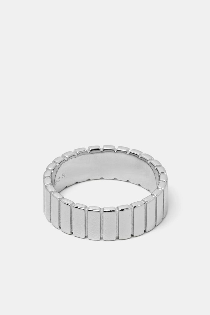 Gerippter Ring, Sterlingsilber