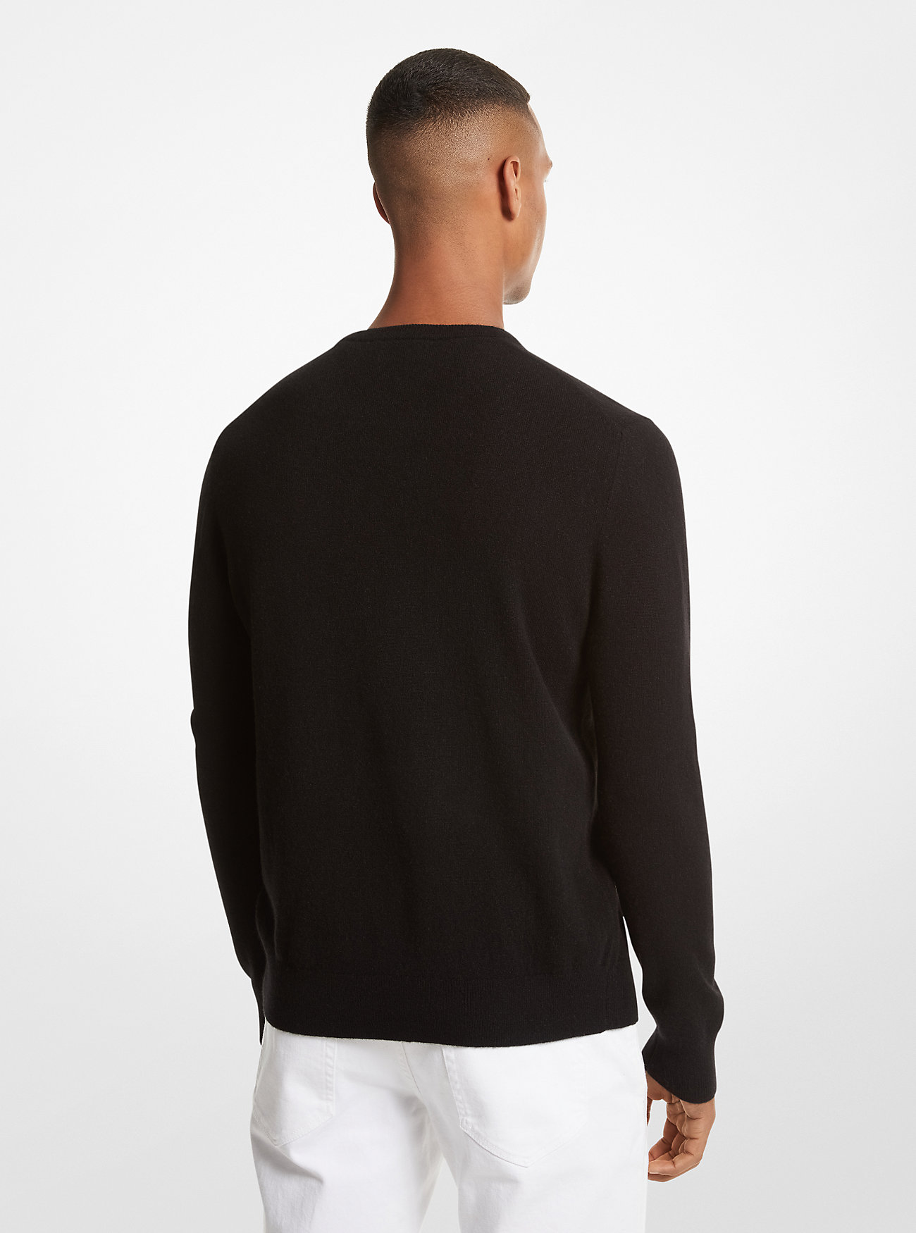 Maglione in cashmere - NERO