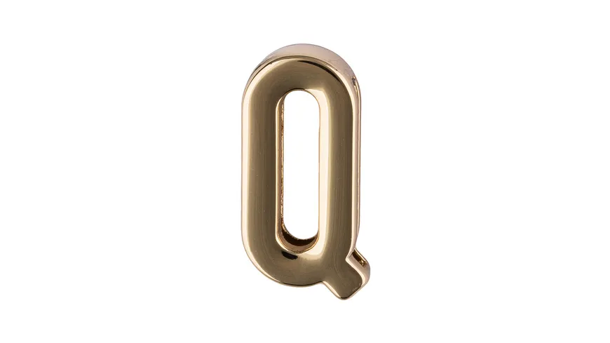 OHLALA! Golden Letter Q für Personalize Cover & Sleeve