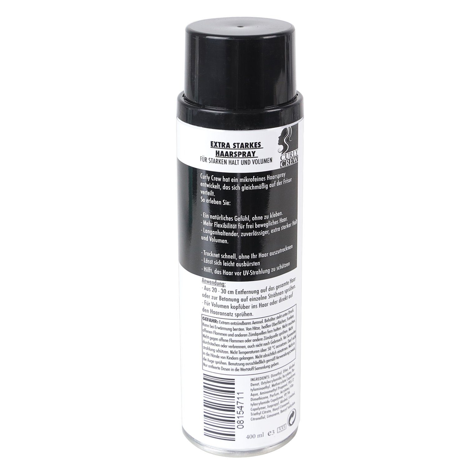 PlasticFantastic Tresor Dosensafe, Geldversteck, Dosentresor Haarspray Curly Crew, 24 x 6,5 cm