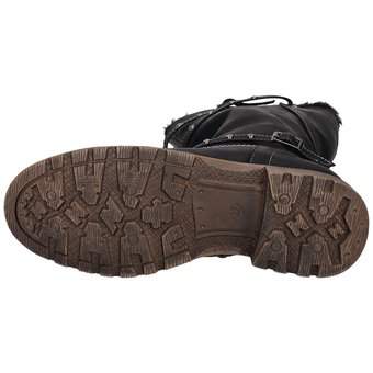 Barbarella Langschaftstiefel in schwarz