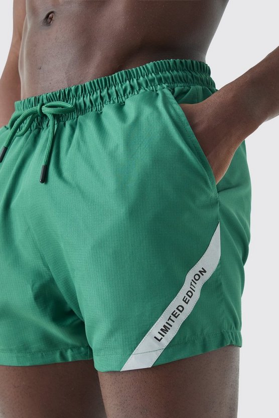 Kurze Limited Edition Ripstop Badehose