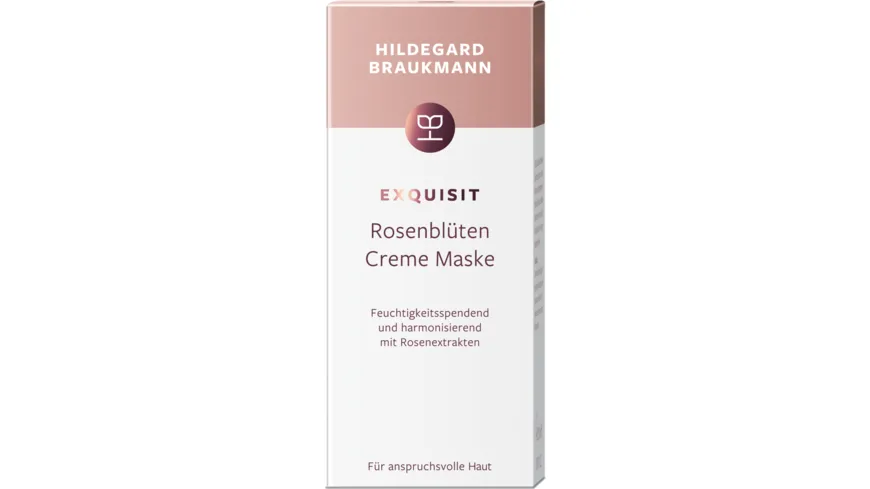 HILDEGARD BRAUKMANN EXQUISIT Rosenblüten Creme Maske 30 ml