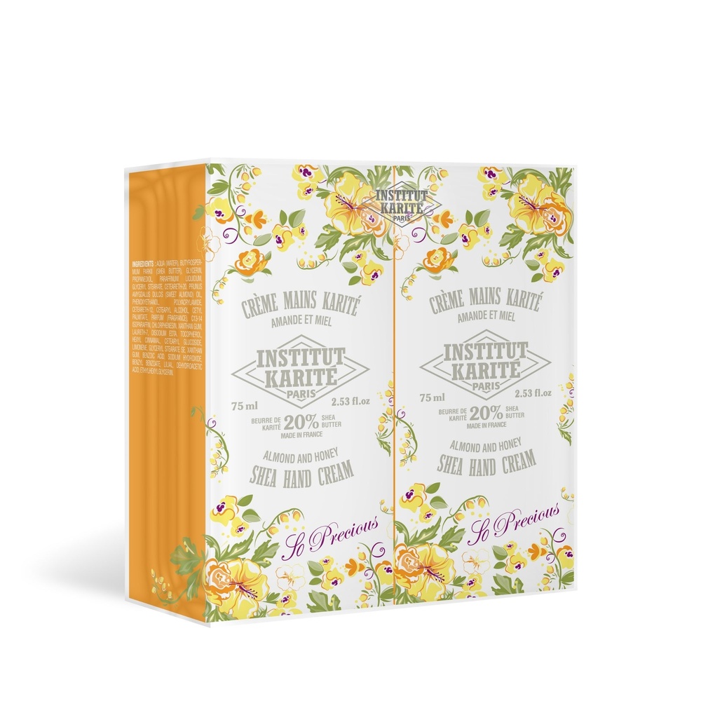 Institut Karité Paris Duo Crèmes Mains Karité Amande & Miel Crème Mains