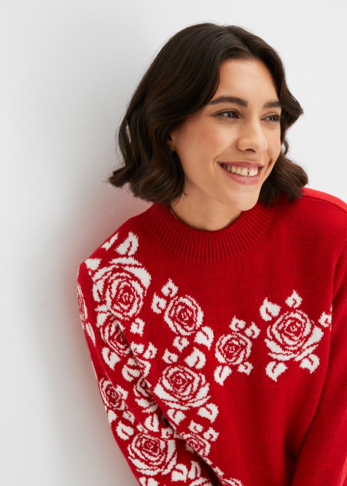 Pullover aus Jacquard
