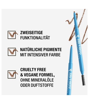 Manhattan Clean & Free Brow Definer Augenbrauenstift-0.09 g