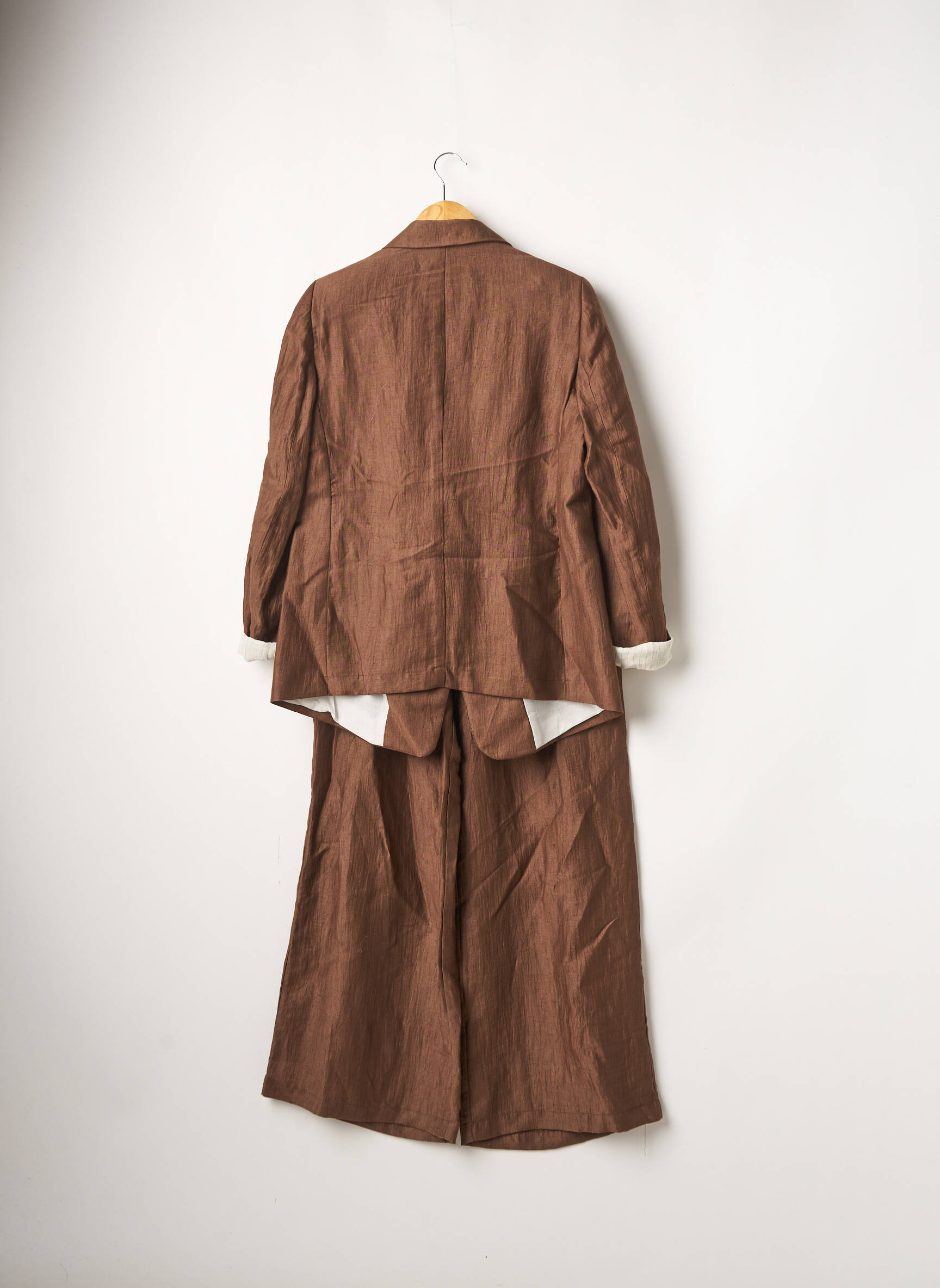 Angela Davis Ensembles Pantalon Femme couleur marron