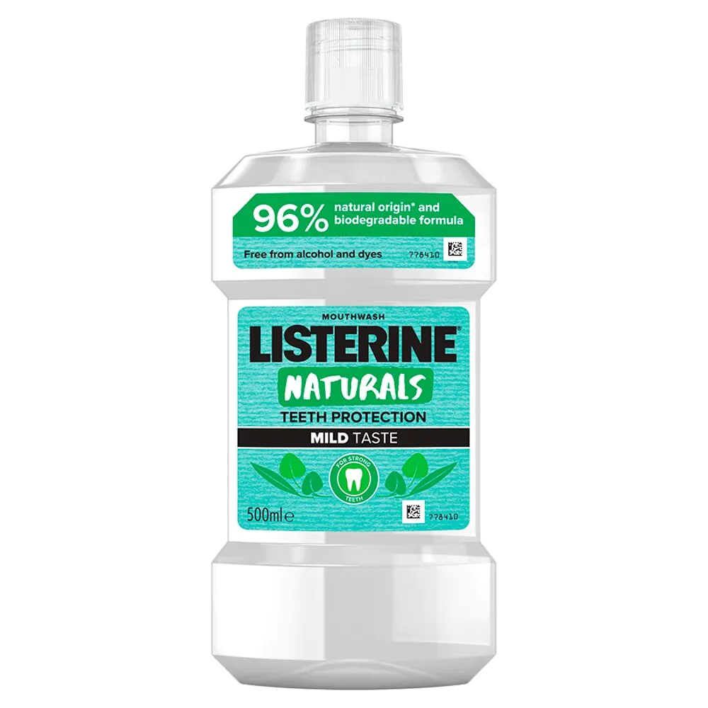 Listerine Naturals Mundskyl med Tandkødsbeskyttelse
