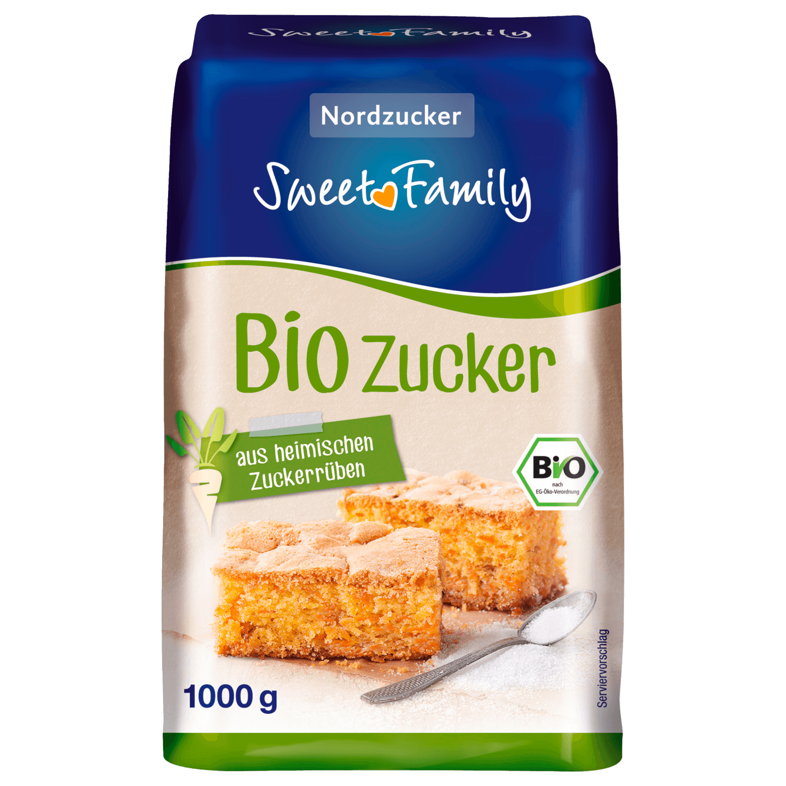 Nordzucker Sweet Family Bio Rübenzucker 1kg