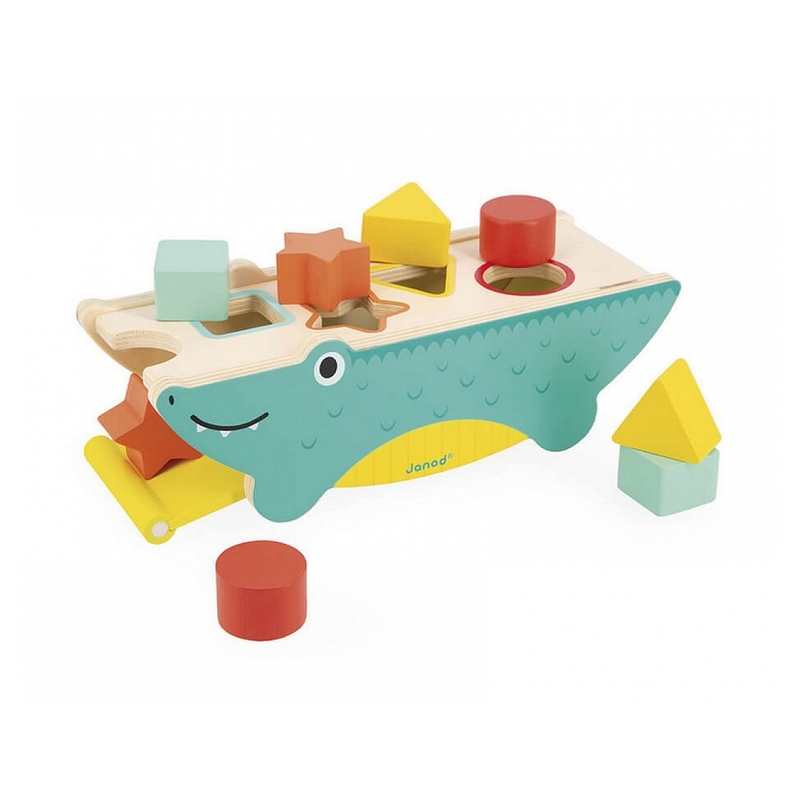 Tropik Croco des formes en bois, Janod