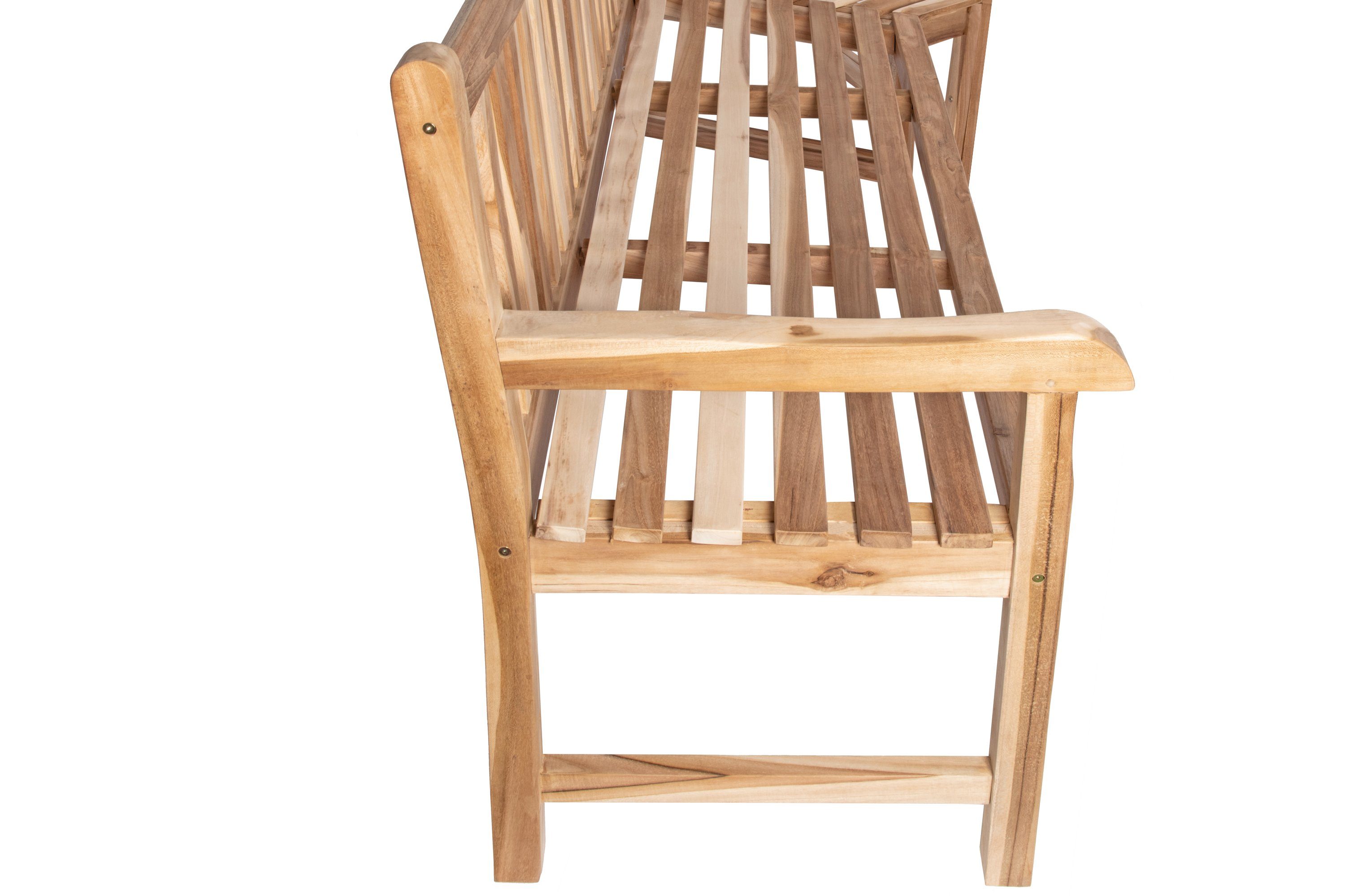SAM® Gartenbank Felize, Teakholz massiv, 6-Sitzer in naturfarben, tolle Eckbank