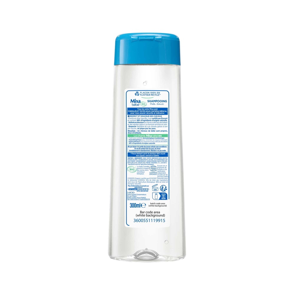 mixa Bébé Shampooing Certifié Bio