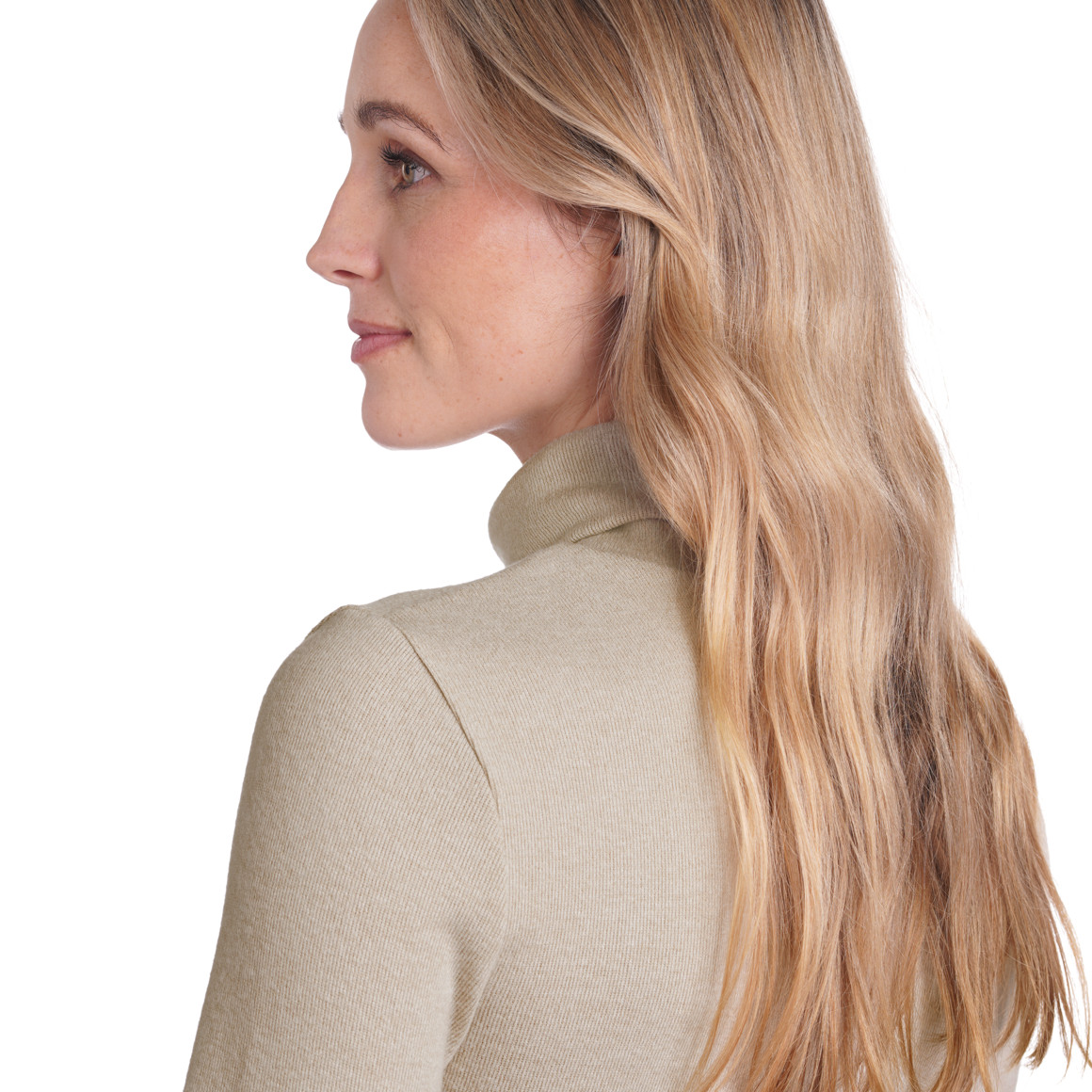 Damen Rollkragenshirt