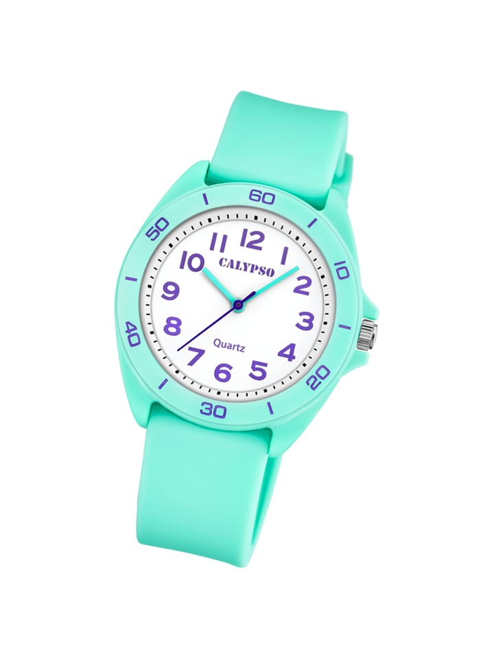 Calypso Analog-Armbanduhr Calypso Junior türkis mittel (ca. 36mm) günstig kaufen onesize