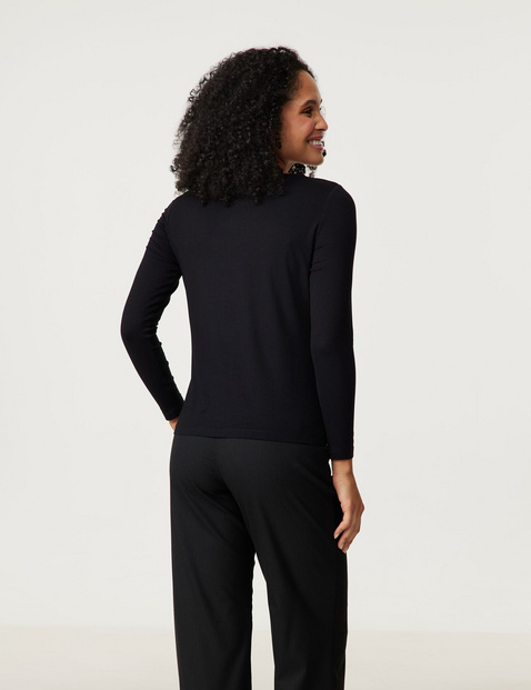 Nachhaltiges Langarmshirt mit Frontprint