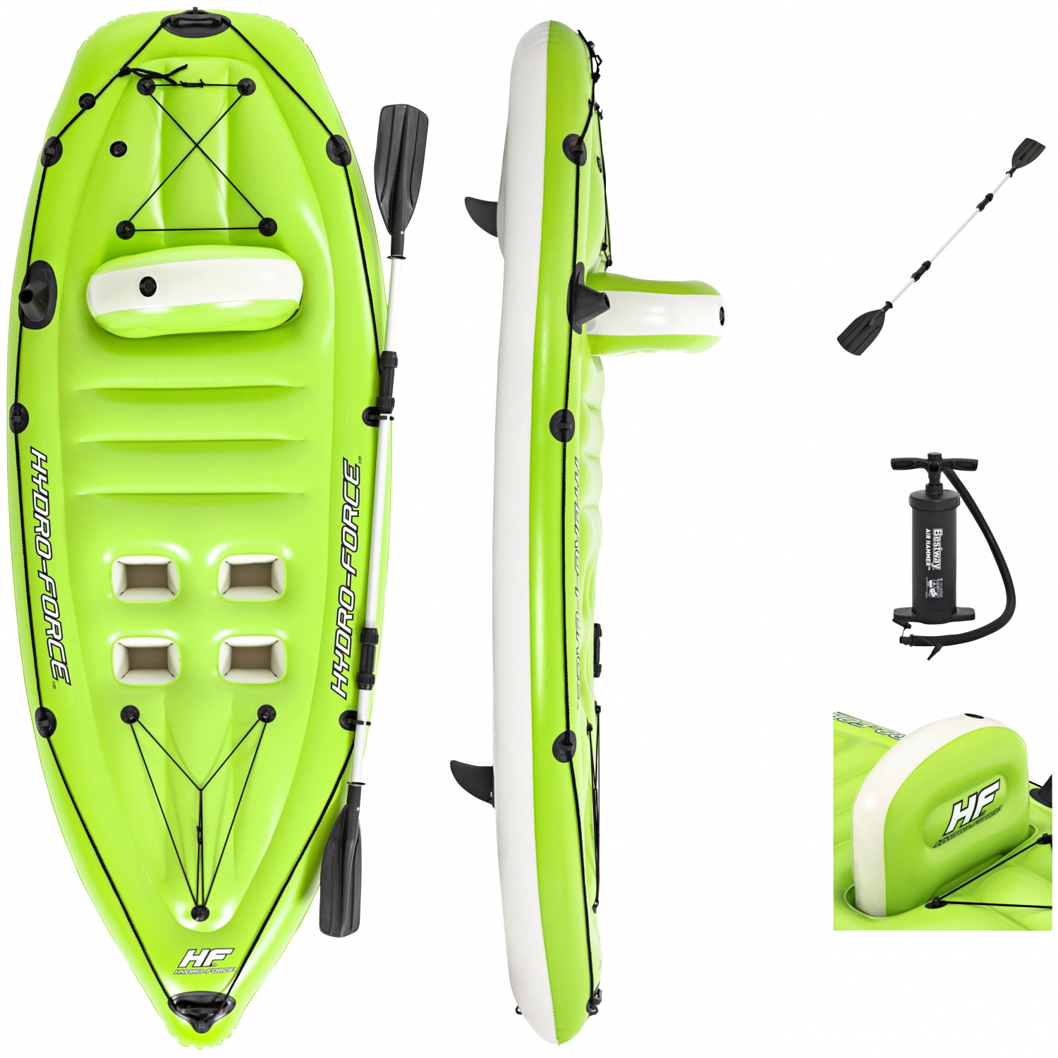 Bestway Hydro-Force™ Angelboot-Set Koracle™