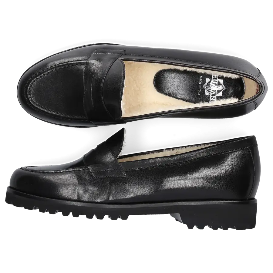 Truman's - Loafer 7823 Gefüttert - schwarz