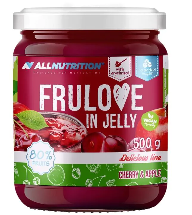 Allnutrition Frulove σε ζελέ με κεράσι και μήλο