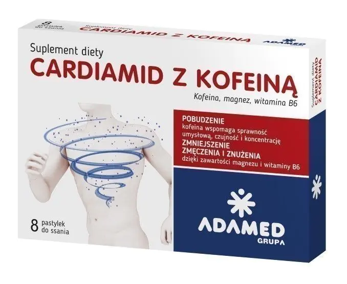 Kardiamid pastile s kofeinom
