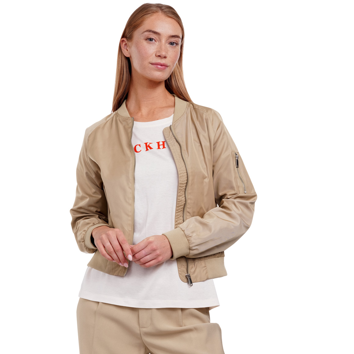 Damen Blouson mit Reißverschluss