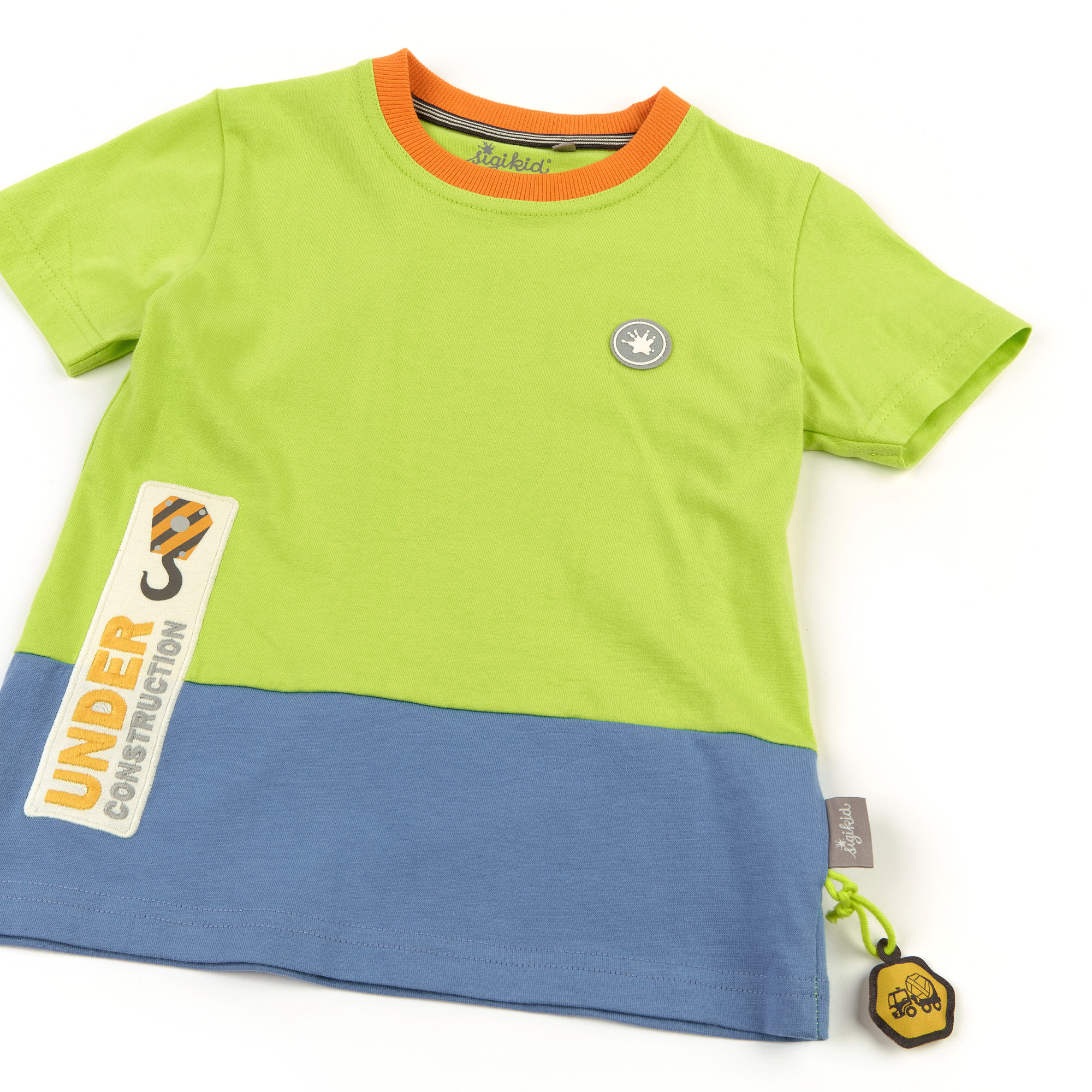 Hellgrünes T-Shirt Under Construction
