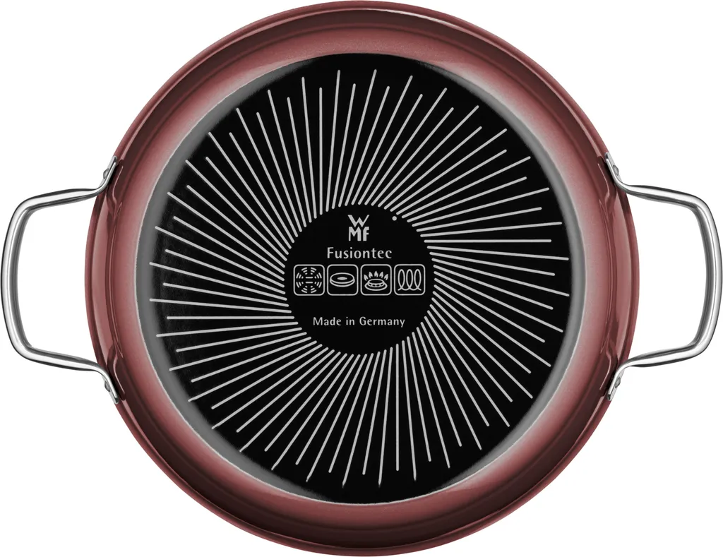 WMF Schmorpfanne Ø 28 cm mit Deckel Fusiontec Mineral Rose Quartz