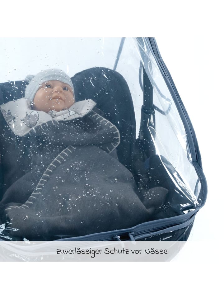 Zamboo Universal Regenschutz für Babyschale mit in grau günstig kaufen onesize