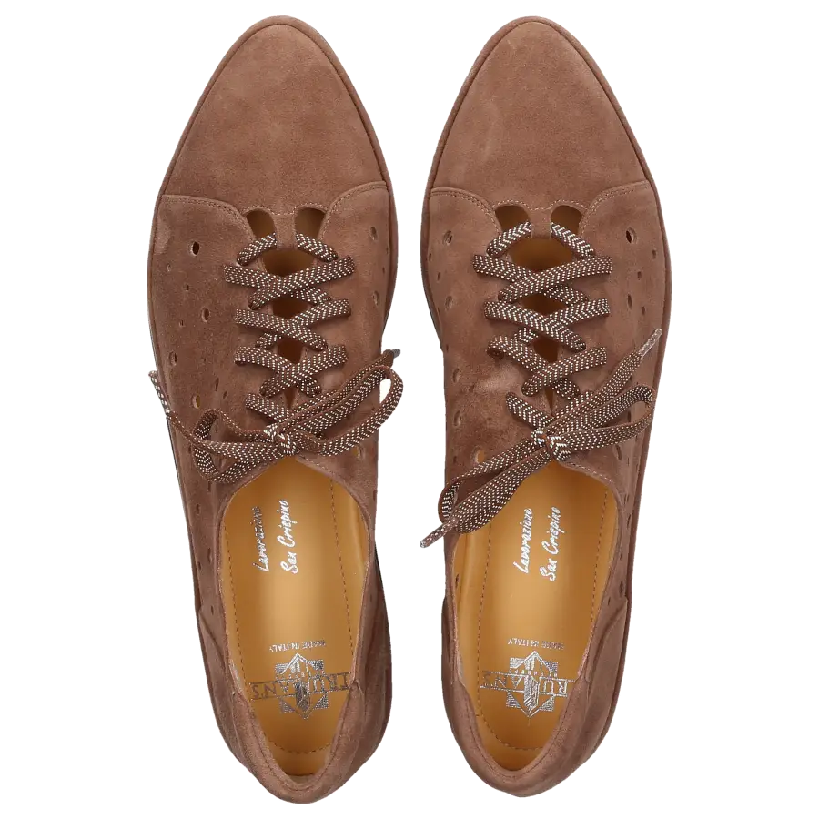 Truman's - Sneaker low 9164 Veloursleder - braun