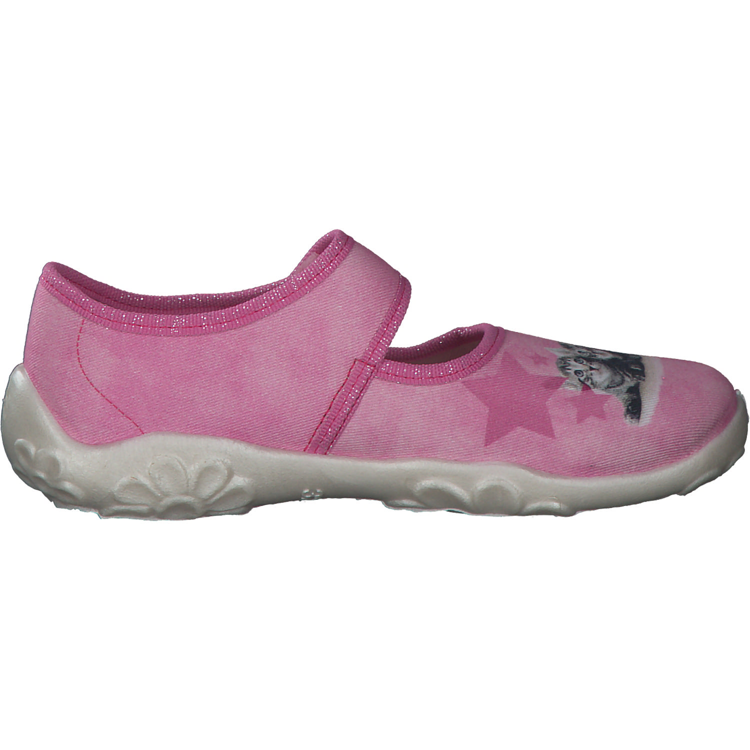Superfit BONNY 00281, Hausschuhe, Kinder, ROSA/MEHRFARBIG