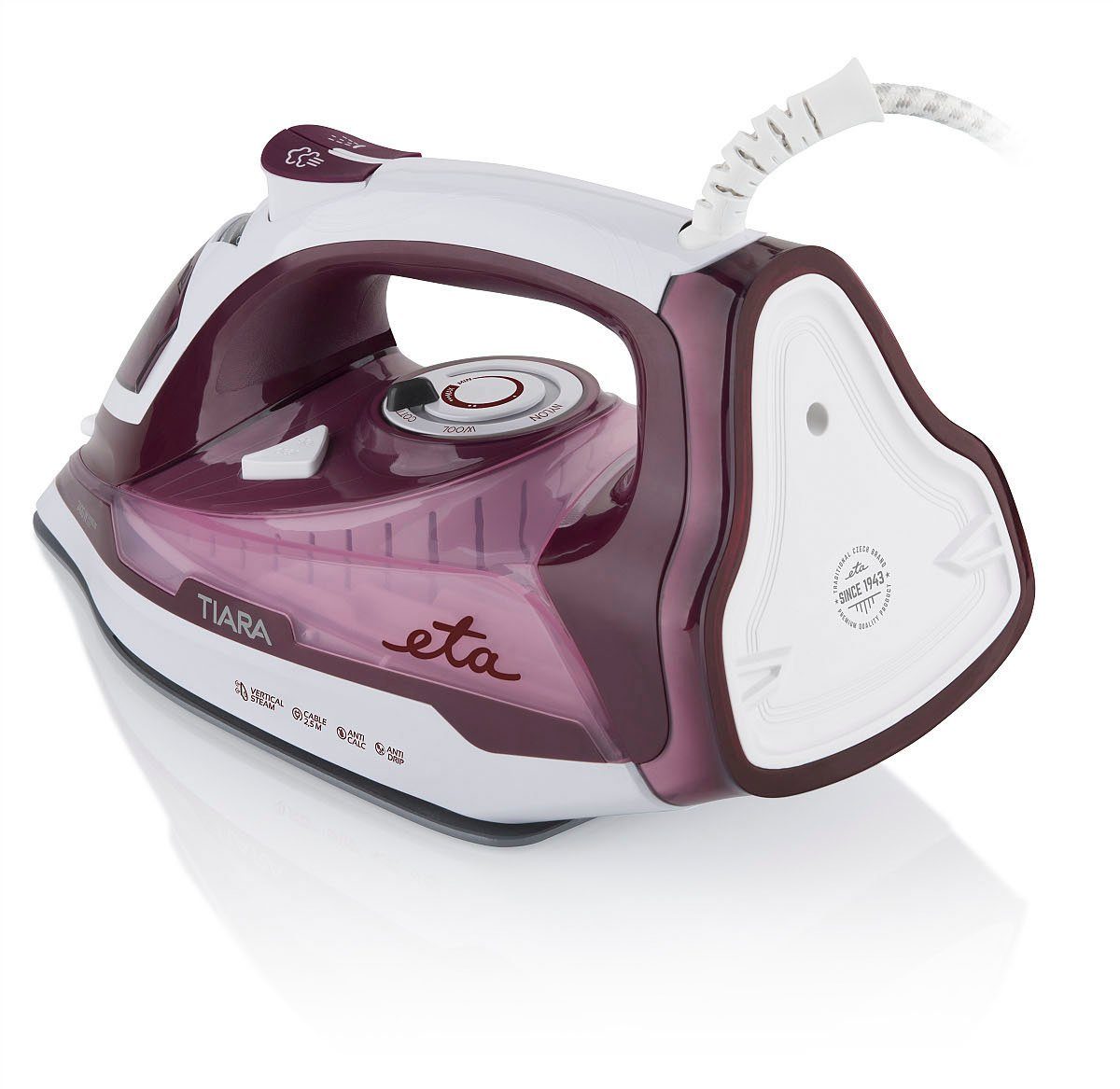 eta Dampfbügeleisen Tiara II, ETA126990000, 2400 W