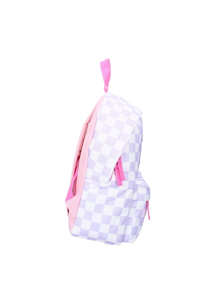 COFI 1453 Hello Kitty Rucksack „Bag It Up!“ Kinder RucksackKaromuster in Rosa günstig kaufen 37 cm