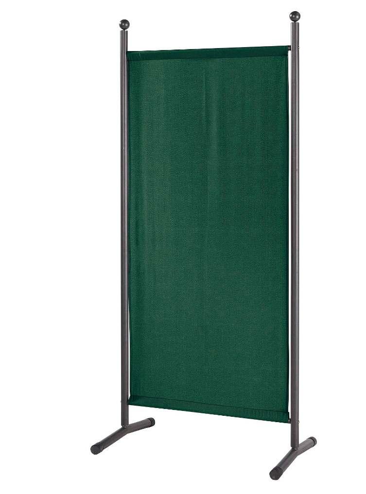 Grasekamp Stellwand 85 x 180 cm - Grün - Paravent Raumteiler Trennwand Sichtschutz