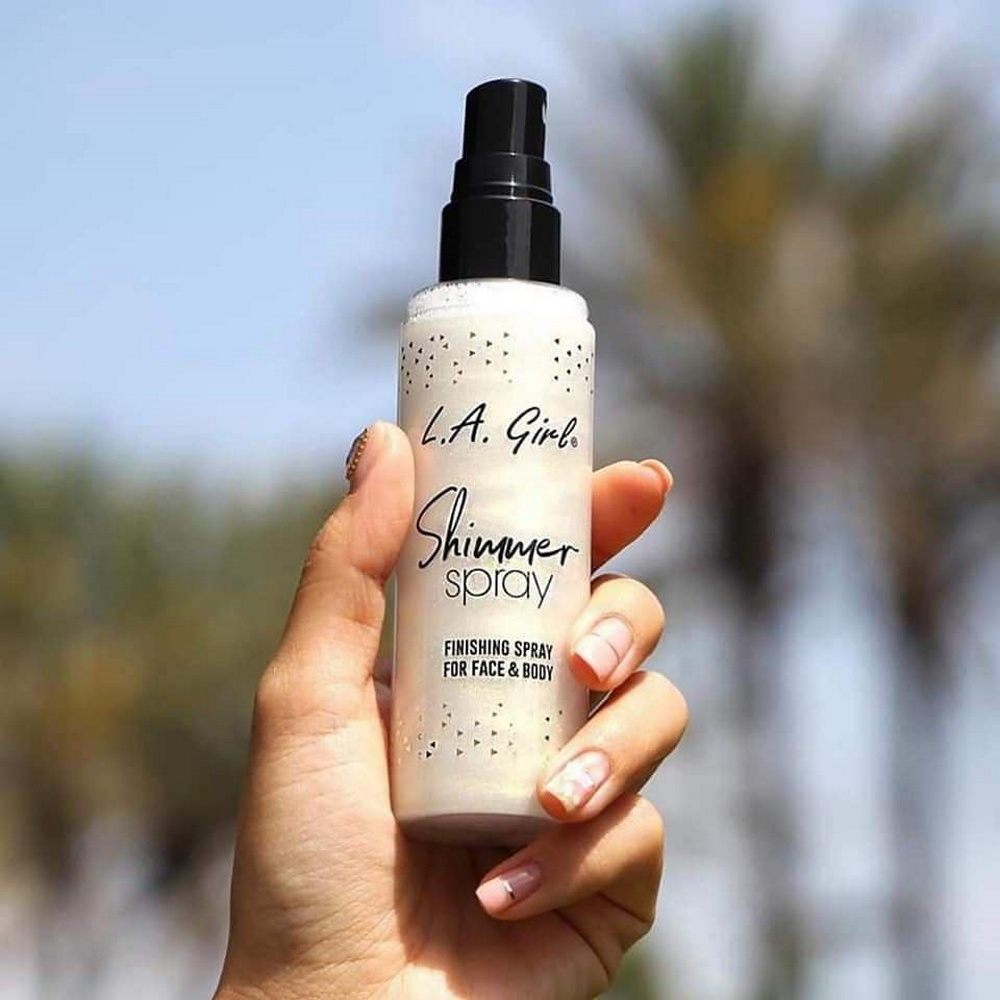 l.a girl cosmetics Shimmer Spray Spray Fixant Illuminateur
