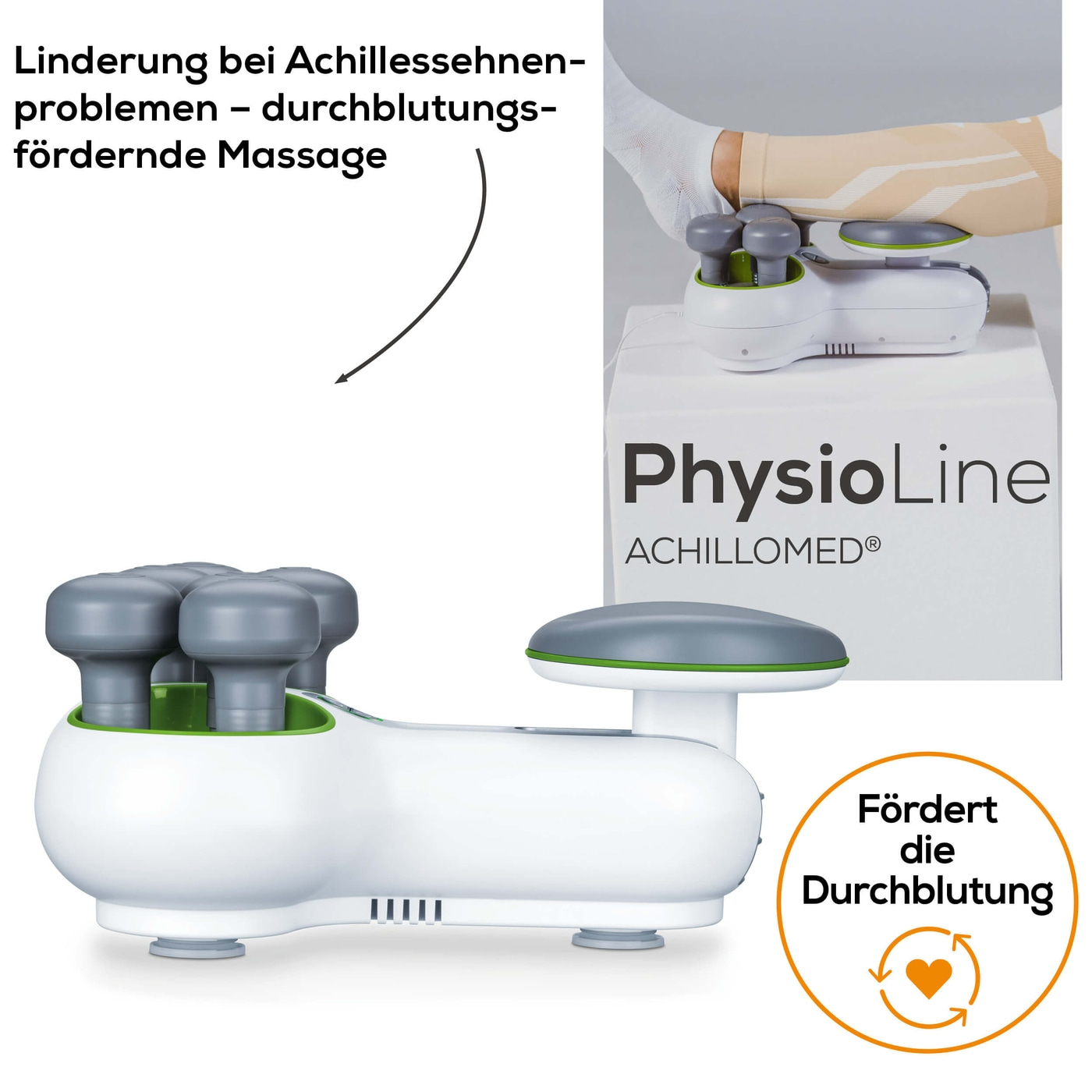 Beurer Achillessehnen-Massagegerät FM 200 Achillomed®-Durchblutungsfördernde Druckmassage mit dem Achillessehnenmassagegerät