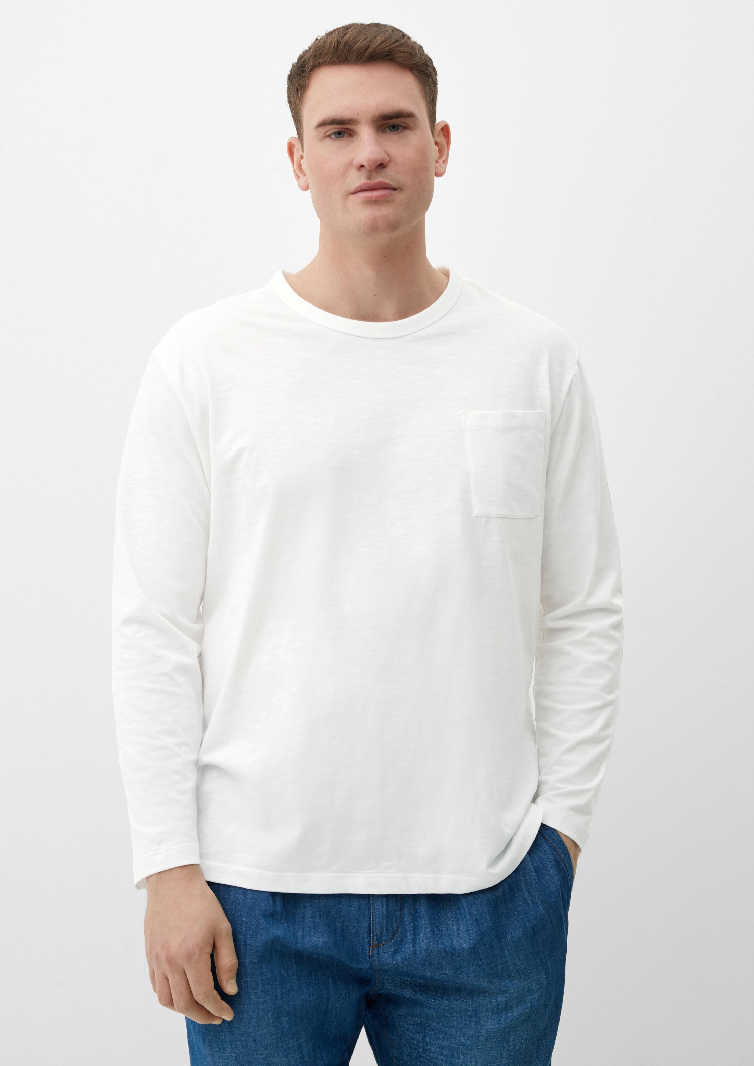 Longsleeve mit Flammgarnstruktur  2132958-0120
