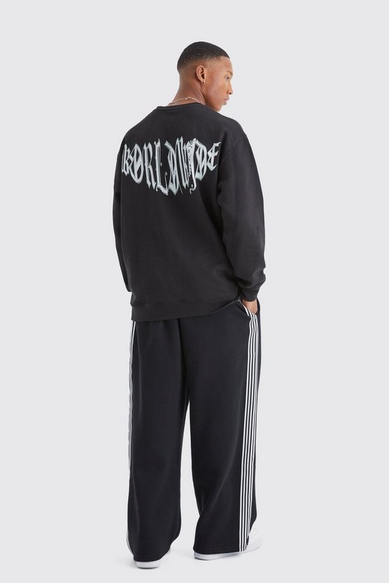 Oversize Sweatshirt mit Print