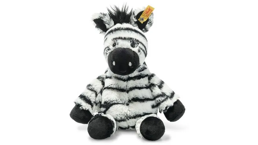 Steiff - 069109 Soft Cuddly Friends Zora Zebra, 30 cm