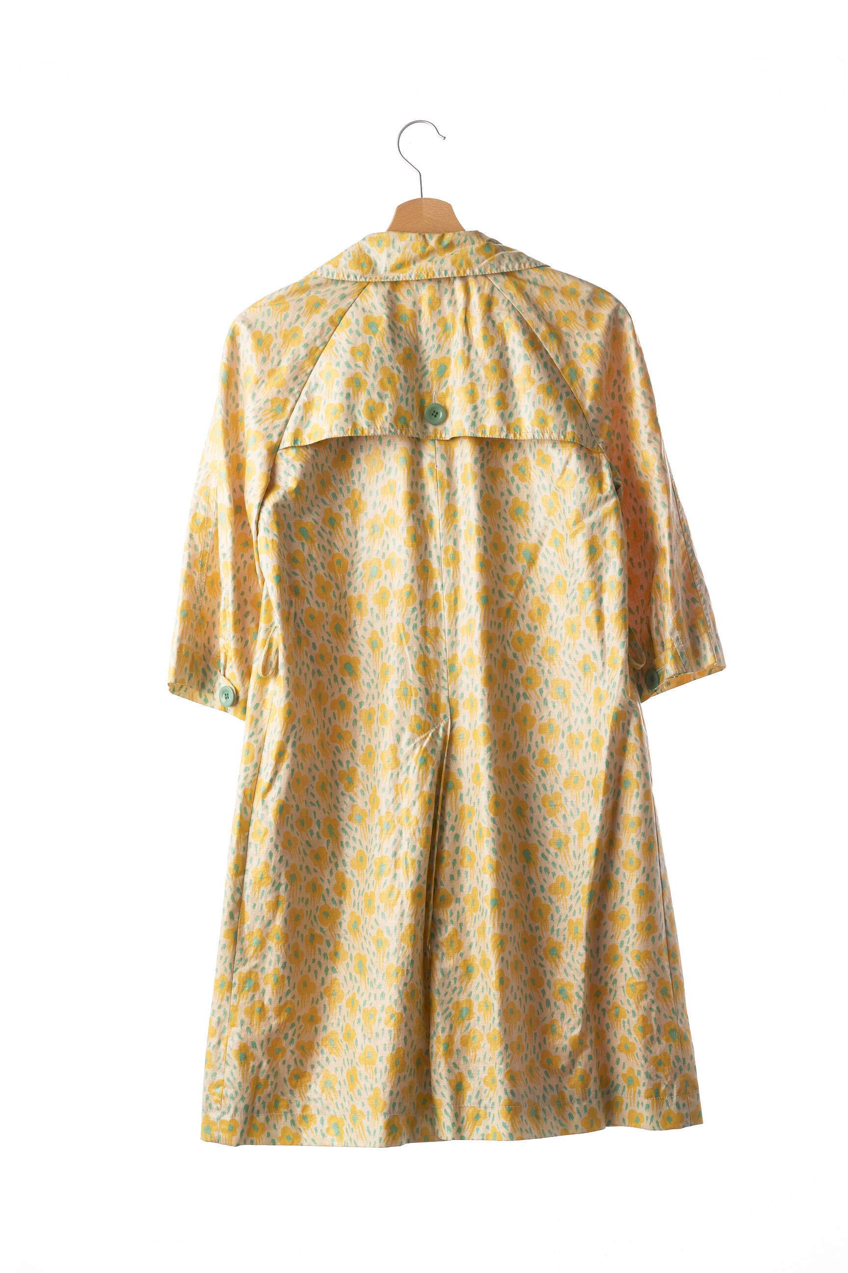 Cacharel Manteaux Longs Femme couleur jaune