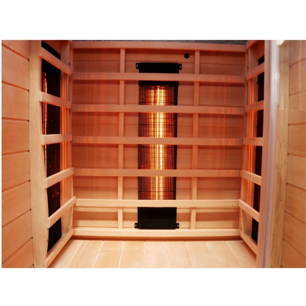 Dewello Infrarotkabine MILTON 90x90 Vollspektrum