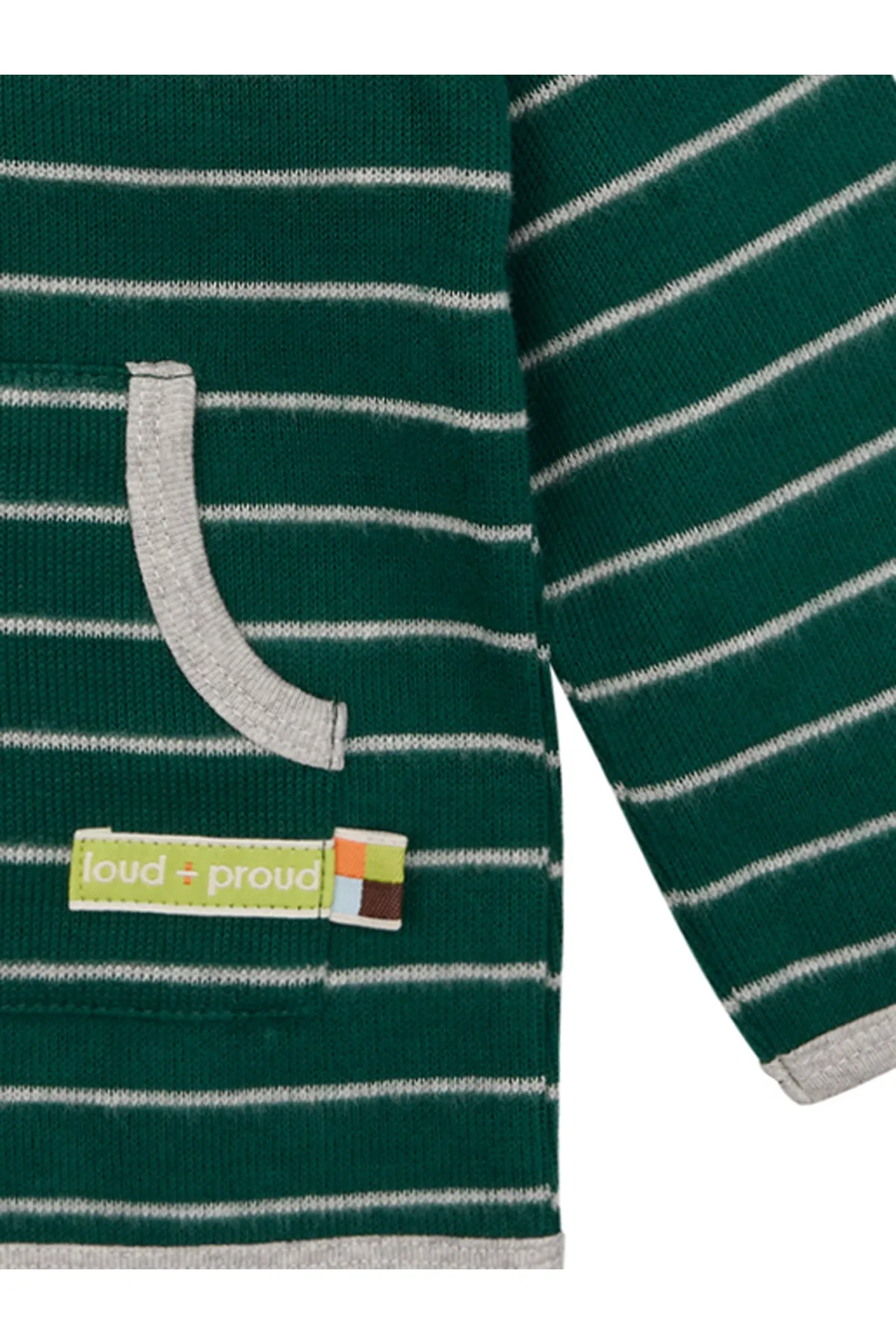 loud + proud  Strickweste - Grün - Regular Fit