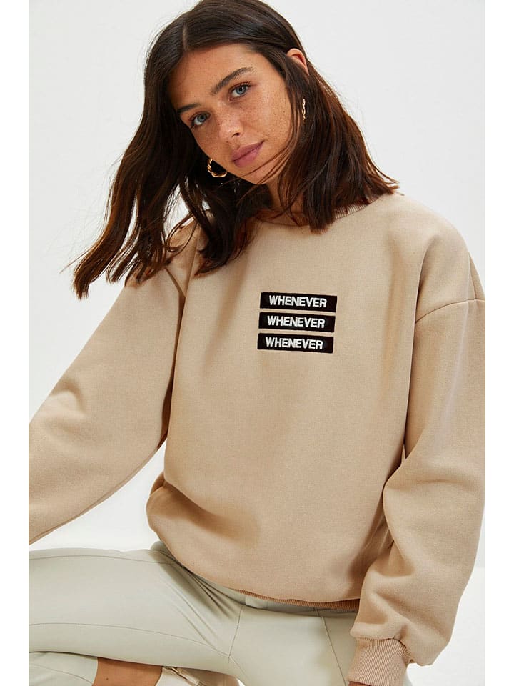 trendyol Sweatshirt in Sand günstig kaufen