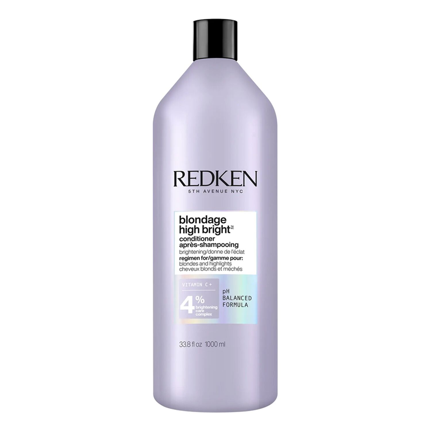 Redken Blondage High Bright Après-Shampooing Éclat pour Cheveux Blonds et Mechés
