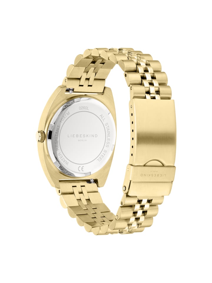 LIEBESKIND BERLIN Armbanduhr in gold günstig kaufen onesize