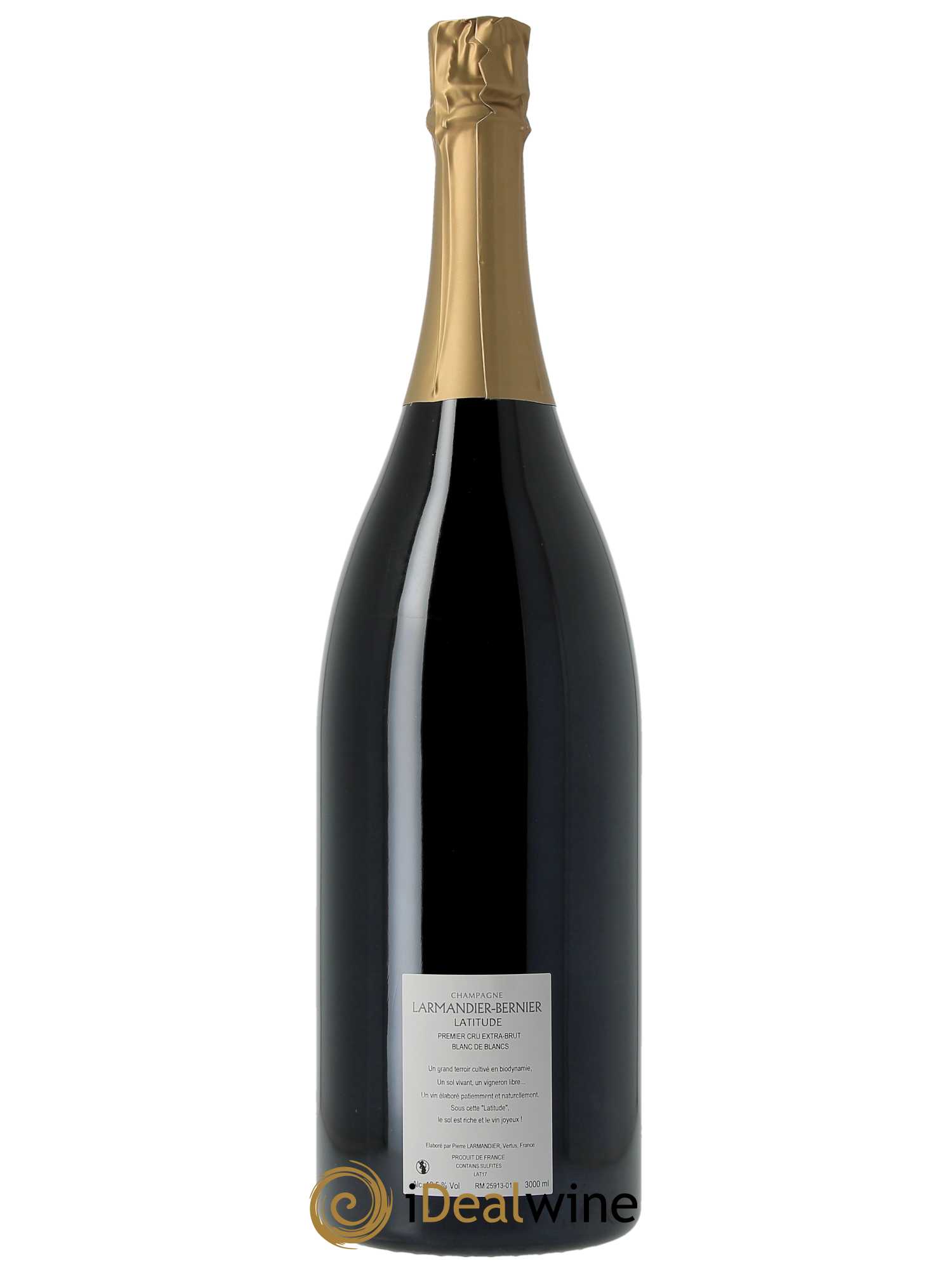 Latitude Blanc de Blancs Extra Brut Larmandier-Bernier   - Lot de 1 Double-magnum